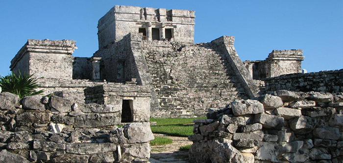 Archaeological Maya ruins